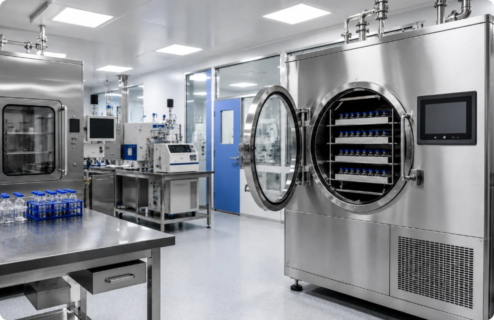 CoreyPauling peptide manufacturing laboratory