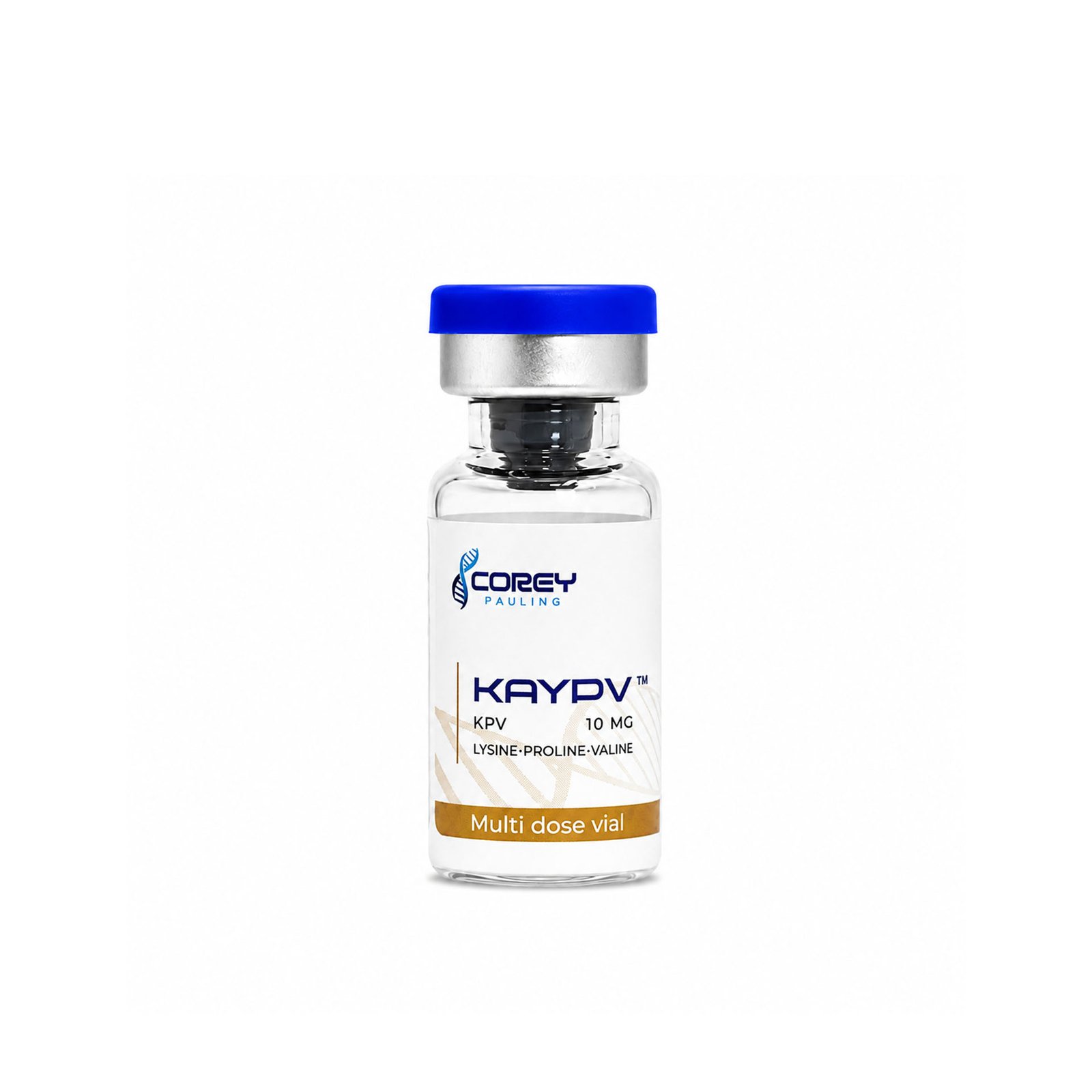 KPV tripeptide anti-inflammatory research illustration